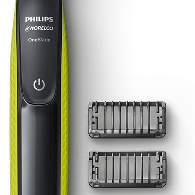 NEW Philips Norelco OneBlade hybrid electric trimmer and shaver, FFP, QP2520/90