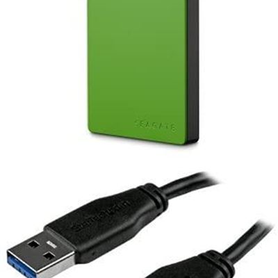 New Seagate Xbox External Hard Drive (STEA2000403) with Micro USB 3.0 Cable Bundle