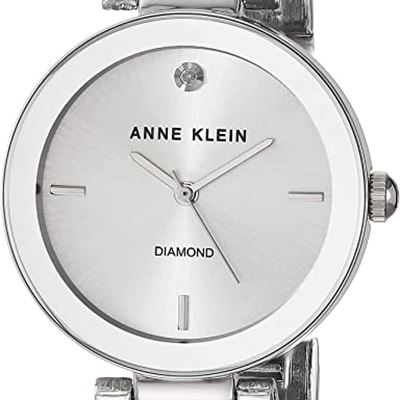New Anne Klein Women's Genuine Diamond Dial Bracelet Watch