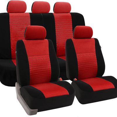 NEW FH-FB060115 Full Set Trendy Elegance Car Seat Covers, Airbag Compatible and