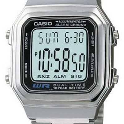 NEW  Men's Casio Classic Digital Steel Band Watch A178WA-1AV