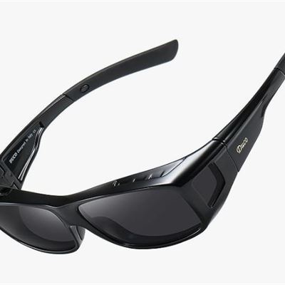NEW Duco Unisex Wraparound Fitover Glasses Polarized Wear Over Sunglasses 8953