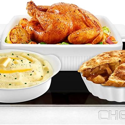 NEW Chefman Electric Warming Tray with Adjustable Temperature Control, Perfect F