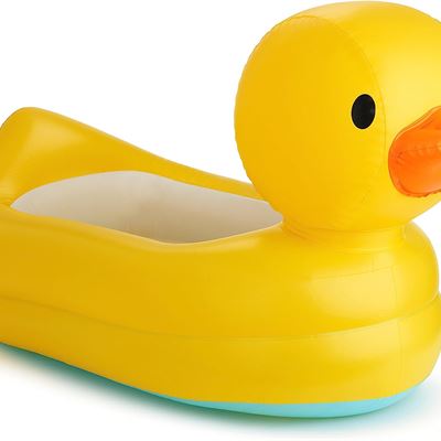 NEW Munchkin White Hot Inflatable Duck Tub