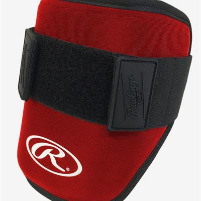 NEW RAWLINGS ADULT BASEBALL BATTERS ELBOW GUARD (RED)