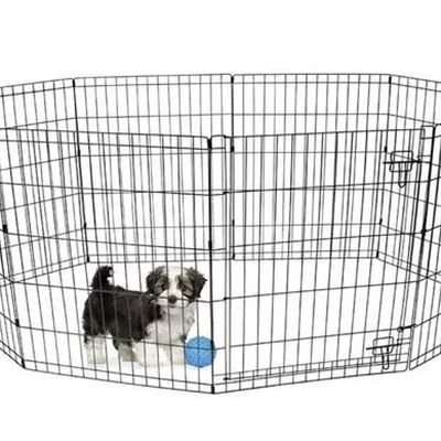 NEW Vibrant Life 24" Dog Exercise Pen, 24"H Indoor & Outdoor Pet Exercise Play P