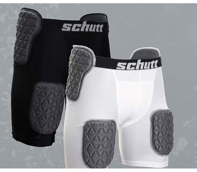 Clearance Depot - NEW Schutt Sports Protech Youth All-in-One Football Girdle  Black/Gray, Large