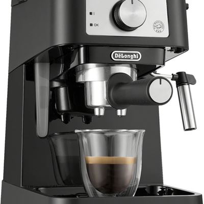 NEW De'Longhi - Stilosa 15 Bar Pump Espresso Machine - Black and Stainless