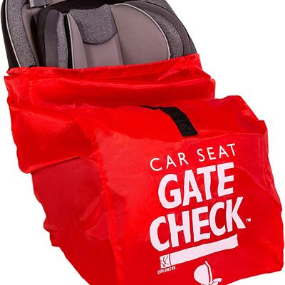 NEW J. L. Childress Gate Check Air Travel Bag for Car Seats, Red