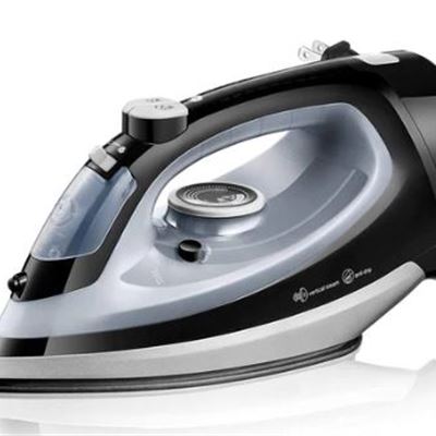 NEW Steam Iron, 1700W Professional Iron for Clothes with Retractable Cord, Varia