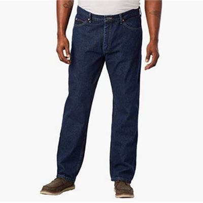 NEW Lee Mens Regular Fit Straight Leg Jean Pant Jeans, 34 x 30, Dark Stone
