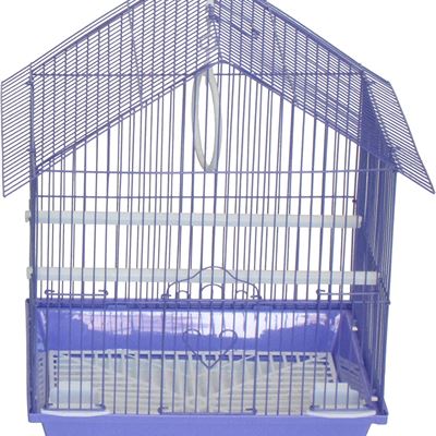 NEW YML A1114MPUR House Top Style Small Parakeet Cage, 11Lx9Wx16H-Inch