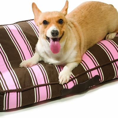 NEW One for Pets 1801-Pink-M Classic Pillow Bed, Medium, Pink