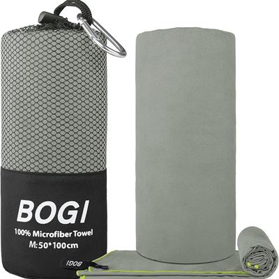 NEW BOGI Microfiber Travel Sports Towel-Quick Dry Towel, Soft Lightweight Microf