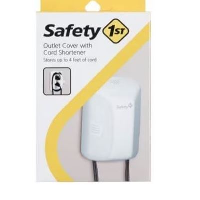 NEW Safety 1st Outlet Cover with Cord Shortener for Baby Proofing