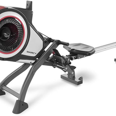 NEW Marcy Foldable Turbine Rowing Machine Rower with 8 Resistance Setting and Transport Wheels NS-6050RE