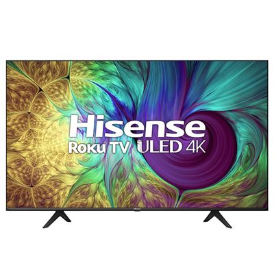 NEW Hisense 65" Roku QLED 4K UHD Smart TV - U6GR
