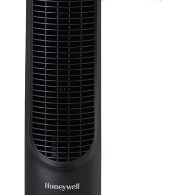 Honeywell HYF260BC QuietSet 40 inch Whole Room Tower Fan, Black, with Oscillatio