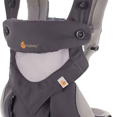 NEW Ergobaby Performance 360 Cool Air Baby Carrier, Carbon Grey