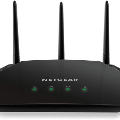 New NETGEAR Smart WiFi Router (R6850) - AC2000 wireless speed (up to 2000Mbps), coverage up to 1500m� and 20 devices, 4 x 1G Ethernet and 1 USB port
