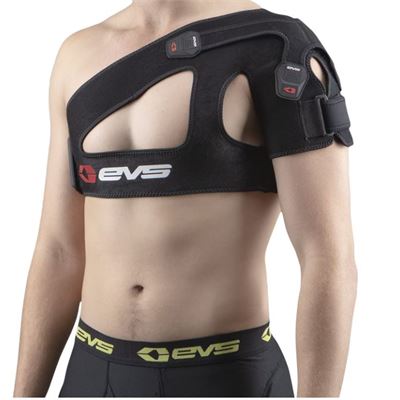 NEW EVS Sports SB03BK-M Shoulder Brace, Medium (36 - 40 Inch), Black, 1 Count