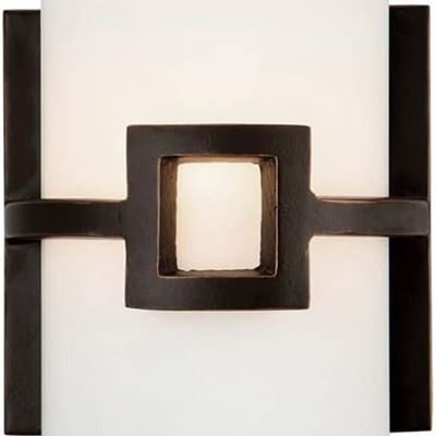 NEW Design House 514604 Monroe 1-Light Wall Sconce, 11-Inch by 5.75-Inch, Oil Ru