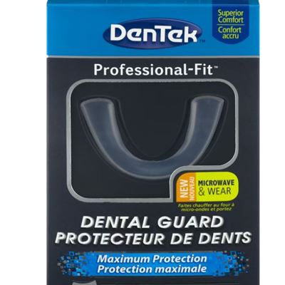 NEW DenTek Professional Fit Dental Guard - 2 Pack - Mouth Guard for Grinding Tee