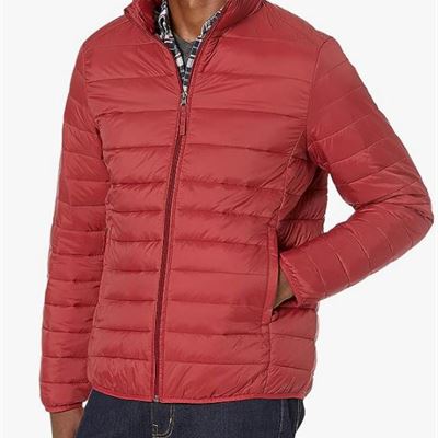 NEW Amazon Essentials Men's Lightweight Water-Resistant Packable Puffer Jacket
