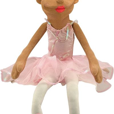 NEW Melissa & Doug Ballerina Puppet with Detachable Wooden Rod (Puppets & Puppet
