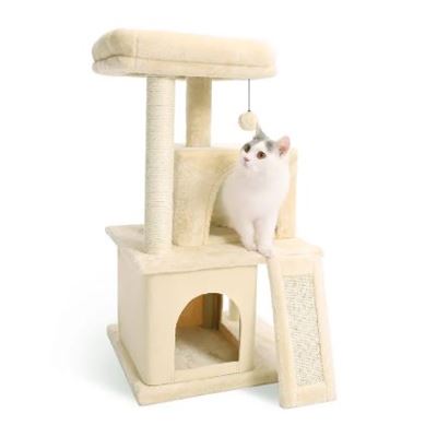 NEW Multi-Step Dog Stair for High Couch Bed Cat Tree Condo House Furniture Sisal
