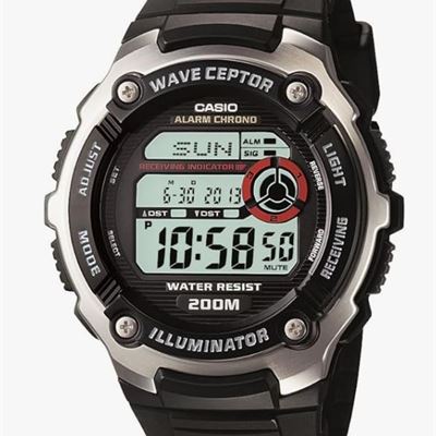 Casio Men's WV200A-1AV Waveceptor Atomic Sport Watch