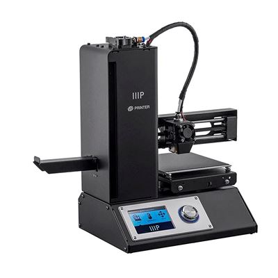 NEW Monoprice 121711 Select Mini 3D Printer V2 - Black with Heated (120 x 120 x