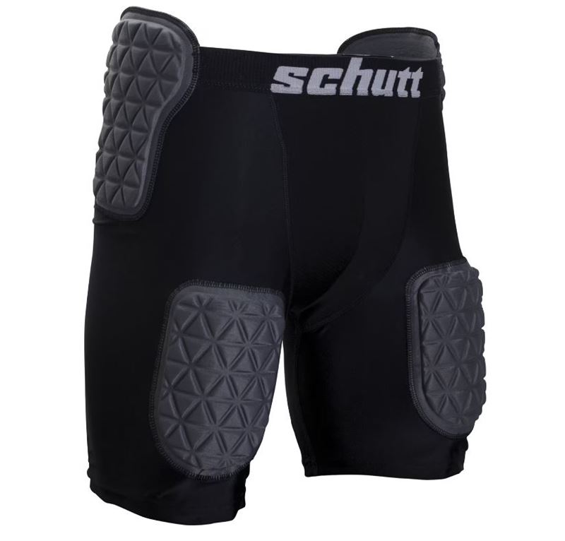 Clearance Depot - NEW Schutt Sports Protech Youth All-in-One Football Girdle  Black/Gray, Large