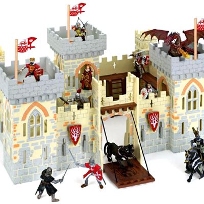 PAPO FIGURE  -  THE MEDIEVAL ERA  # 60002  -  WEAPONMASTER CASTLE