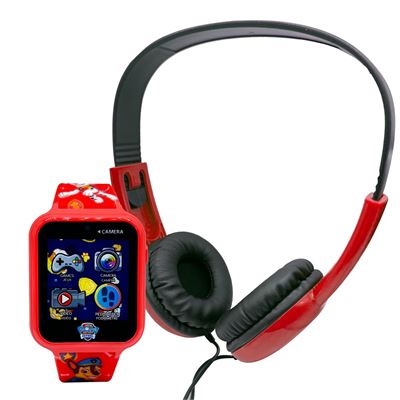 NEW Paw Patrol Touch Screen Interactive Watch and Headphone Set