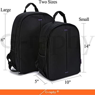 New G-raphy Camera Bag with Rain Cover Small Type for DSLR Cameras
