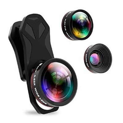 NEW Selvim Phone Camera Lens Phone Lens Kit 3 in 1 (New),