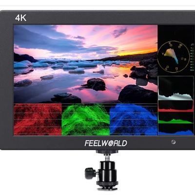 NEW FEELWORLD T7 7 Inch IPS 4K HDMI Camera Field Monitor Video Assist Full HD 19