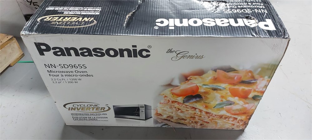 panasonic microwave nn sd965s