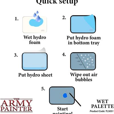  The Army Painter Wet Palette for Acrylic Painting