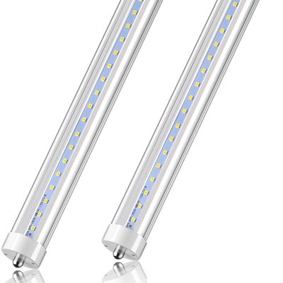 NEW CNSUNWAY LIGHTING 8FT LED Bulbs, 45 Watts T8 Single Pin LED Tube, 5400LM High Output, 6000K Cool White, T8 T10 T12 Fluorescent Fixture Replacement