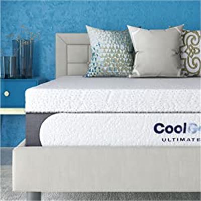 BRAND NEW Classic Brands Cool Gel Chill Memory Foam 14-Inch Mattress with 2 BONUS Pillows | CertiPUR-US Certified | Bed-in-a-Box, Full