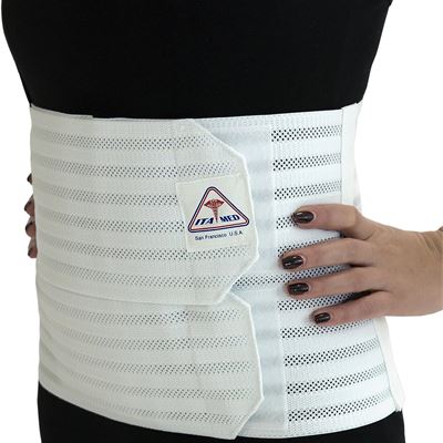 NEW ITA-MED Post-Partum Abdominal Support Binder for Women (w/Breathable Elastic