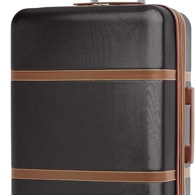 Amazon Basics Vienna Expandable Luggage Spinner Suitcase - Black