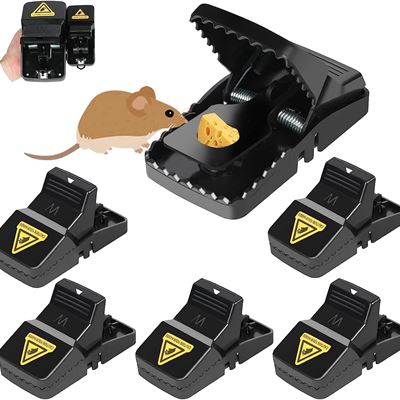 NEW Mouse Trap,Mice Traps Indoor and Outdoor, Humane Big Mouse Snap Rat Traps, R