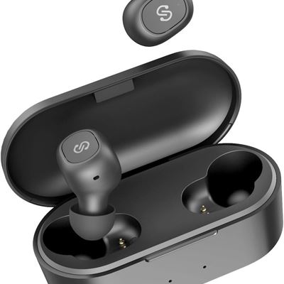 NEW SoundPEATS True Wireless Earbuds 5.0 Bluetooth Headphones in-Ear Stereo Wire