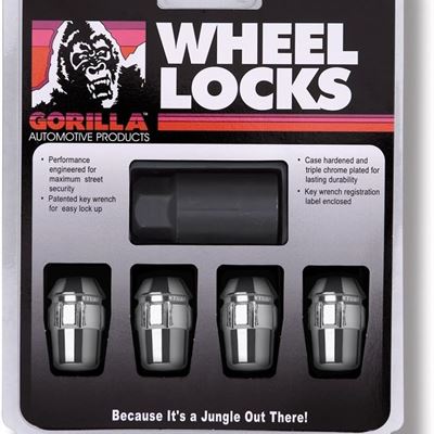 NEW Gorilla Automotive 71641N Acorn Wheel Locks (14mm X 1.50 Thread Size)