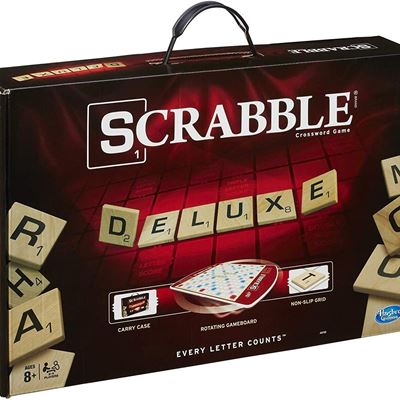 NEW Scrabble Deluxe Edition Game