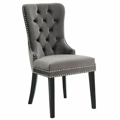 NEW Worldwide Rizzo Side Chair, set of 2 in Grey
