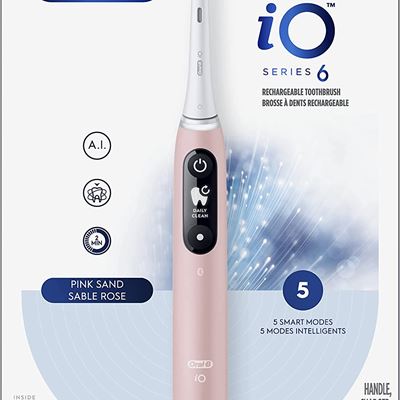 NEW Oral-B Power iO Series 6 Electric Rechargeable Toothbrush
